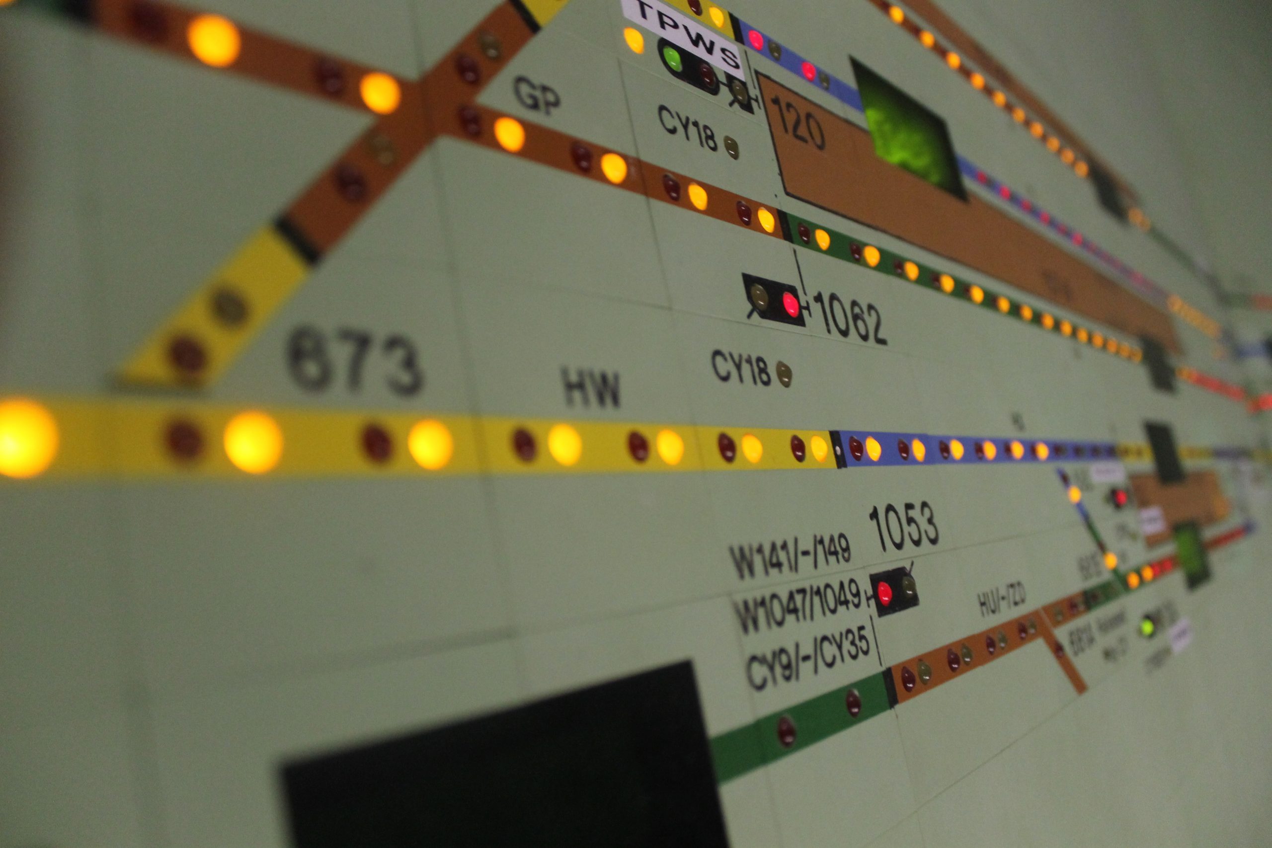 train to become a train driver Railway Signalling Panel
